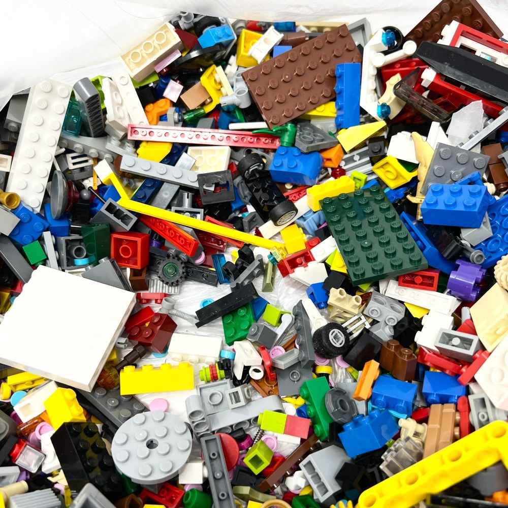 LEGO Bulk Mixed Bricks Plates 5lb Assorted Colors Specialty Parts Lot - Picture 5 of 8